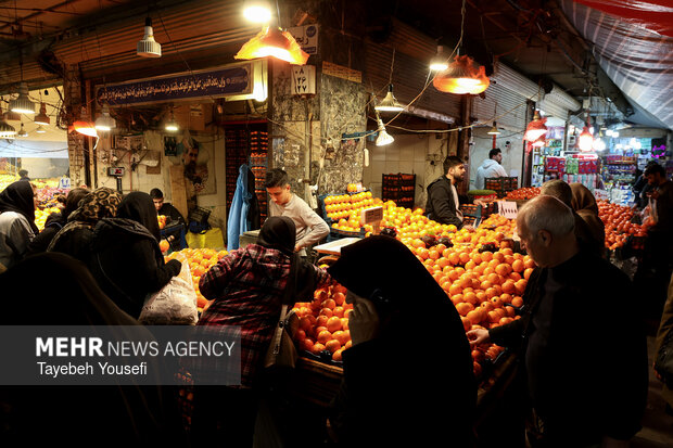 بازار همدان در آستانه عید نوروز