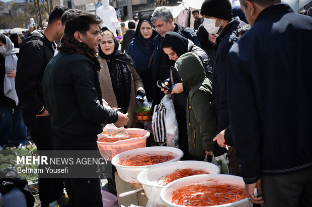 بازار اراک در آستانه عید نوروز