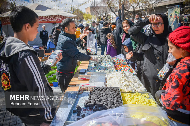 بازار اراک در آستانه عید نوروز