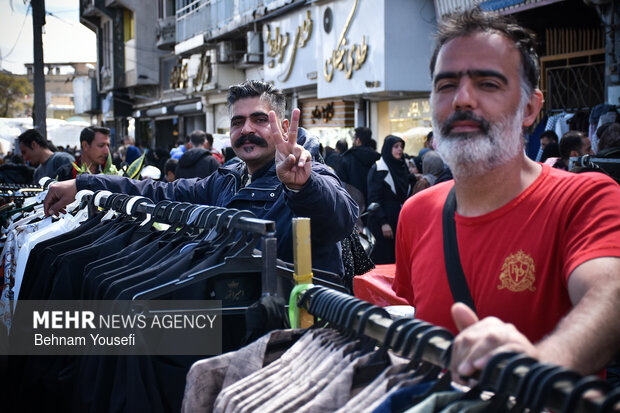 بازار اراک در آستانه عید نوروز