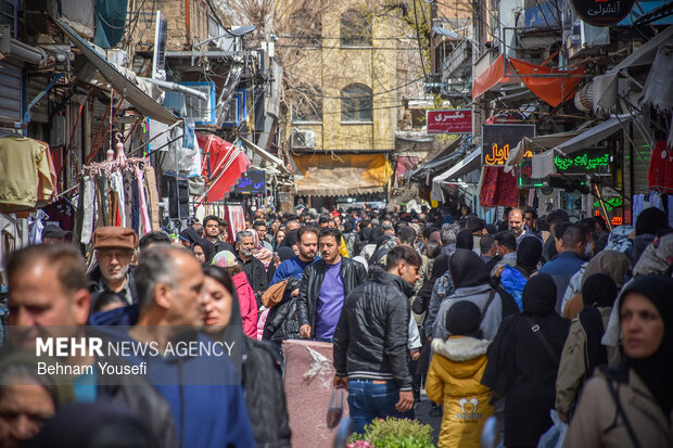 بازار اراک در آستانه عید نوروز