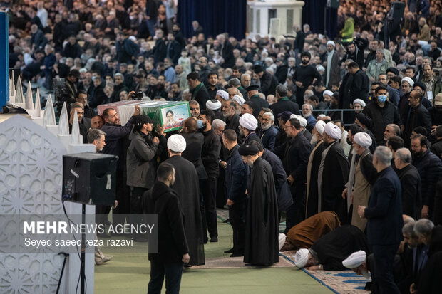 مراسم تشیع  پیکر شهید حجت السلام سید اسماعیل خطیب