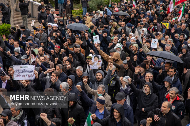مراسم تشیع  پیکر شهید حجت السلام سید اسماعیل خطیب