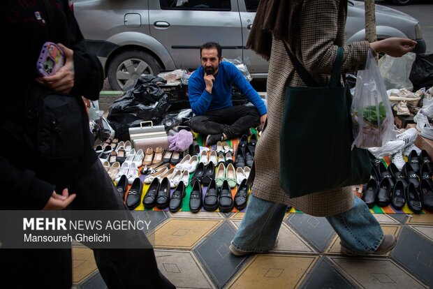 بازار شاهرود در ساعات پایانی سال ۱۴۰۴