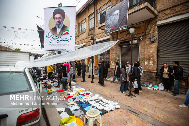 بازار قزوین در ساعات پایانی سال ۱۴۰۴