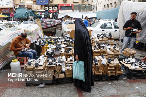 بازار اهواز در ساعات پایانی سال ۱۴۰۴