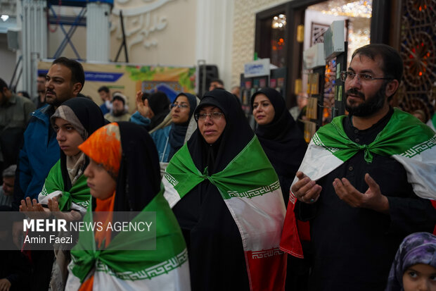 سال تحویل در حرم شاهچراغ(ع)