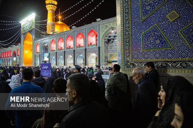 تحویل سال  ۱۴۰۵ در حرم مطهر امام رضا (ع)