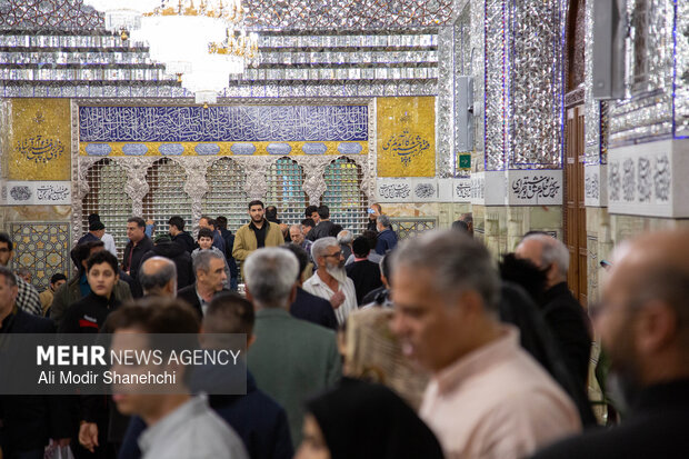 تحویل سال  ۱۴۰۵ در حرم مطهر امام رضا (ع)