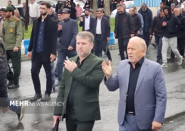 تشییع پیکر شهدای جنگ تحمیلی رمضان در لرستان