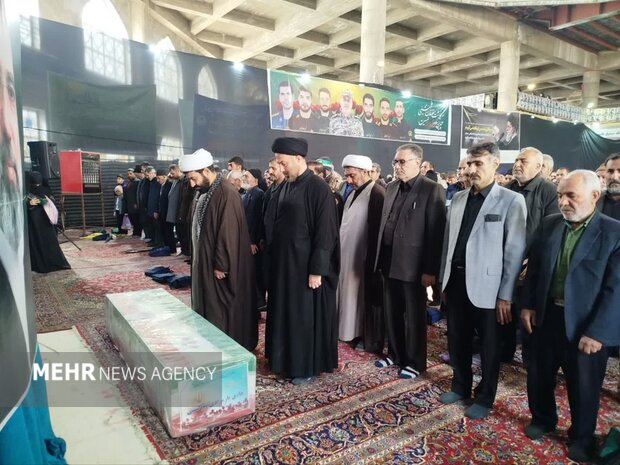 تشییع پیکر شهدای جنگ تحمیلی رمضان در لرستان