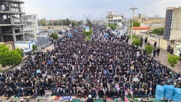 شکوه بندگی در نماز عید سعید فطر دهدشت