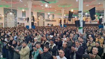 اقامه نماز عید فطر در تربت جام