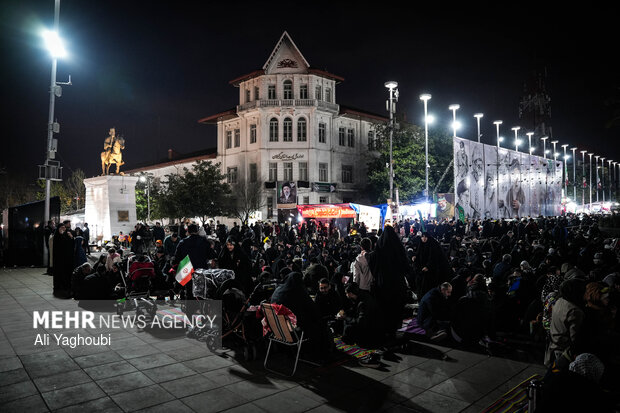 تحویل سال خیابانی در رشت