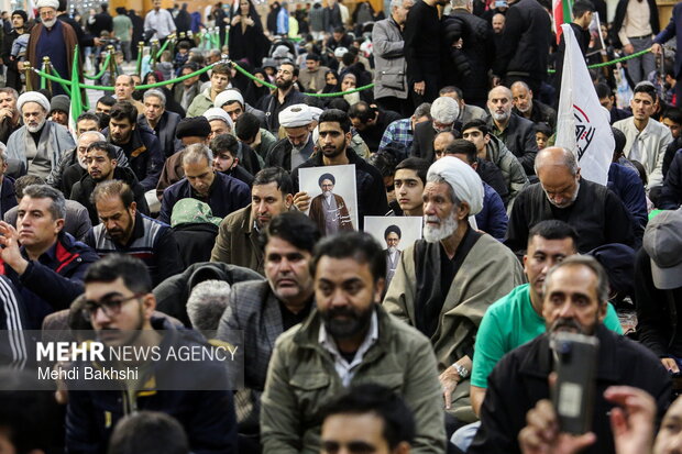 مراسم وداع با شهبد سید اسماعیل خطیب در قم
