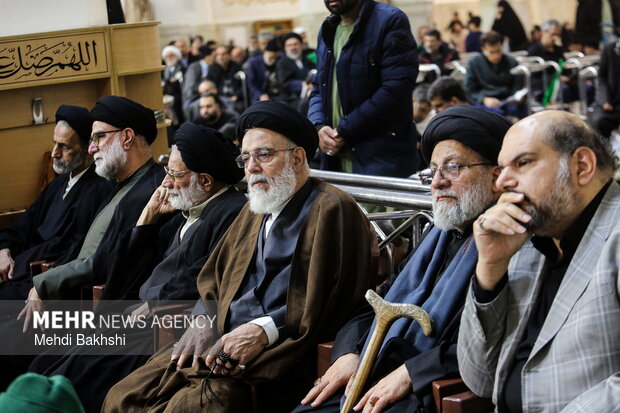 مراسم وداع با شهبد سید اسماعیل خطیب در قم