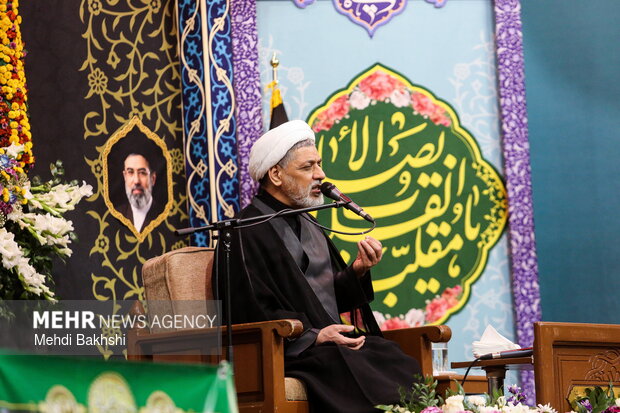 مراسم وداع با شهبد سید اسماعیل خطیب در قم