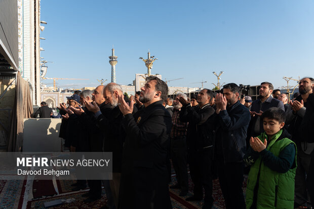 Eid Fitr prayers in Mashhad
