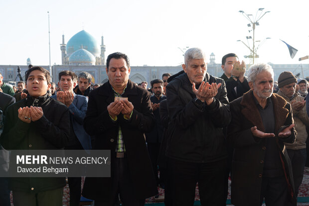 Eid Fitr prayers in Mashhad
