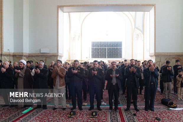 Eid Fitr prayers in Mashhad
