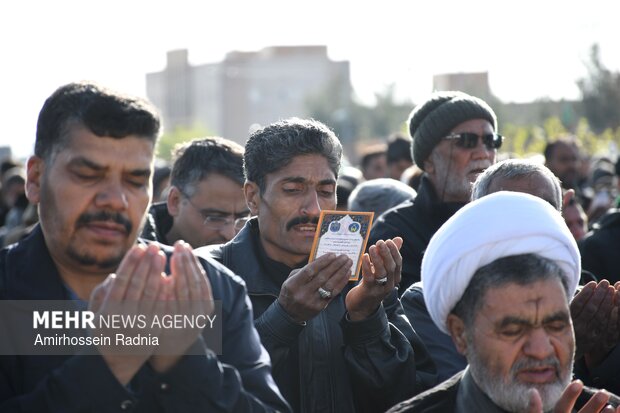 اقامه نماز عید سعید فطر در بیرجند
