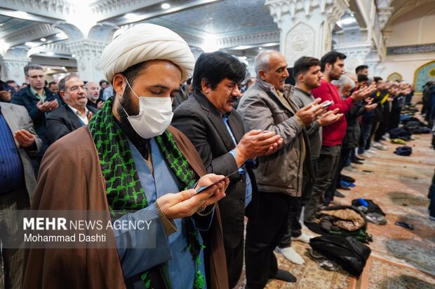 اقامه نماز عید سعید فطر در اردبیل