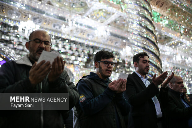 اقامه نماز عید سعید فطر در مسجد جامع نارمک تهران
