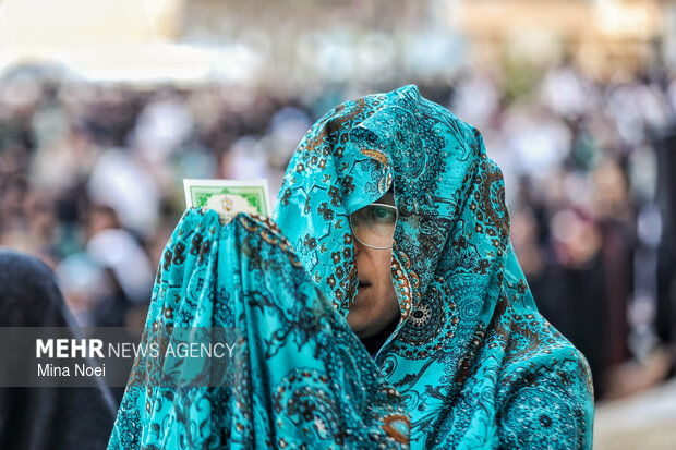اقامه نماز عید سعید فطر تبریز