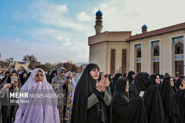 اقامه نماز عید سعید فطر تبریز