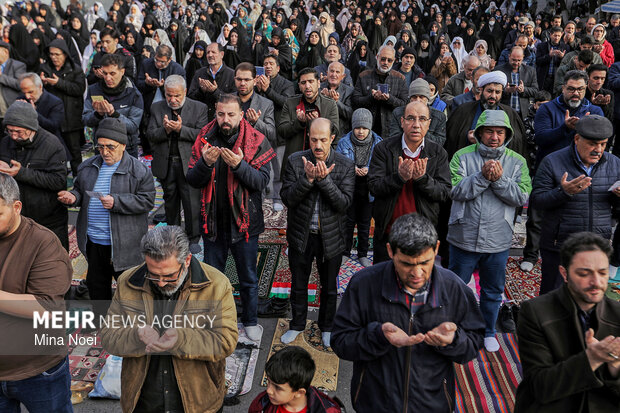 اقامه نماز عید سعید فطر تبریز