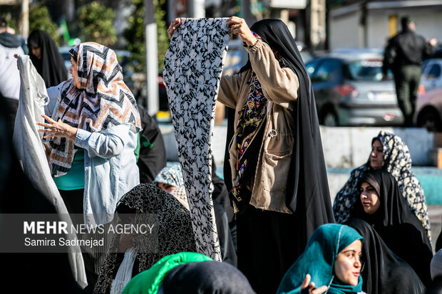 اقامه نماز عید سعید فطر در میدان شهید طهرانی‌مقدم تهران
