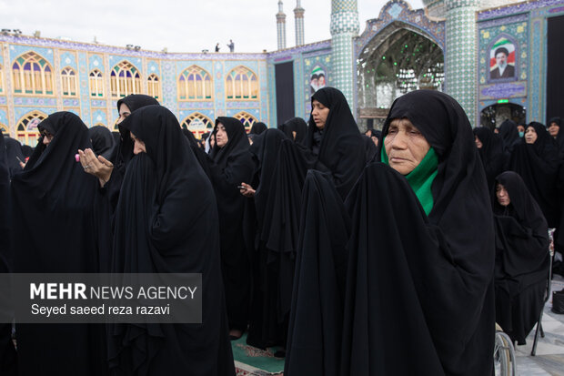 اقامه نماز عید سعید فطر در امام‌زاده هلال بن علی (ع)