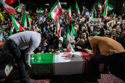 سردار شهید نائینی در آرامگاه ابدی آرام گرفت