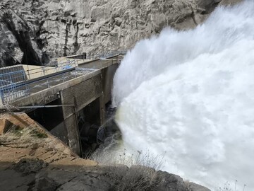 افزایش ۷۲ درصدی بارش ها در کهگیلویه و بویراحمد؛حجم سدها افزایش یافت