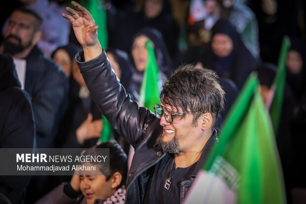 اجتماع بزرگ فدائیان امام خامنه‌ای