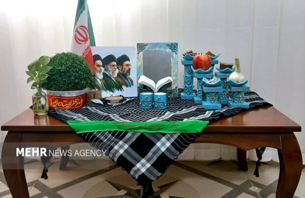 سفره‌های هفت‌سین شهدایی؛ «قاب‌های ماندگار» به یاد رهبر شهید انقلاب