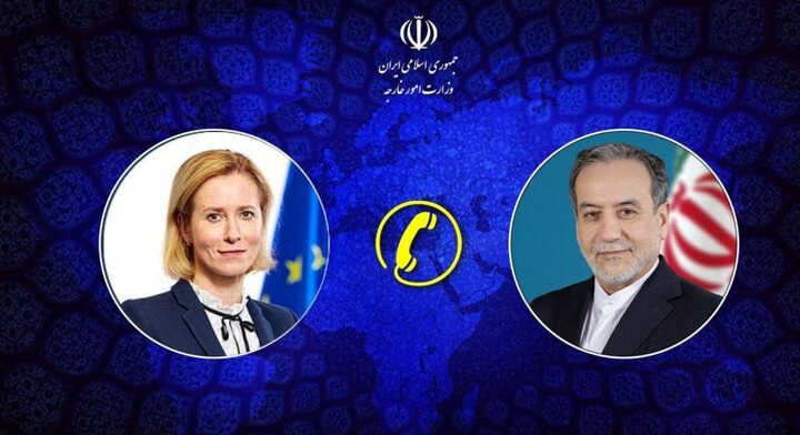 Araghchi, Kallas discuss latest war developments by phone