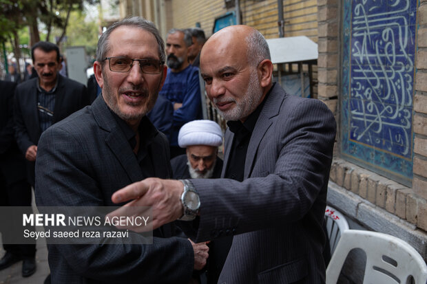 مراسم تشیع  پیکر سردار شهید علی‌محمد نائینی در کاشان