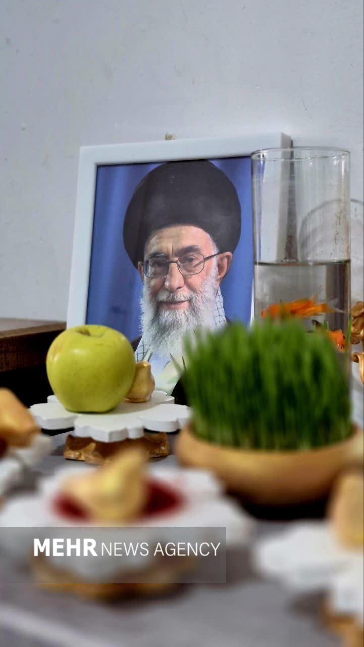 سفره‌های هفت‌سین شهدایی؛ «قاب‌های ماندگار» به یاد رهبر شهید انقلاب