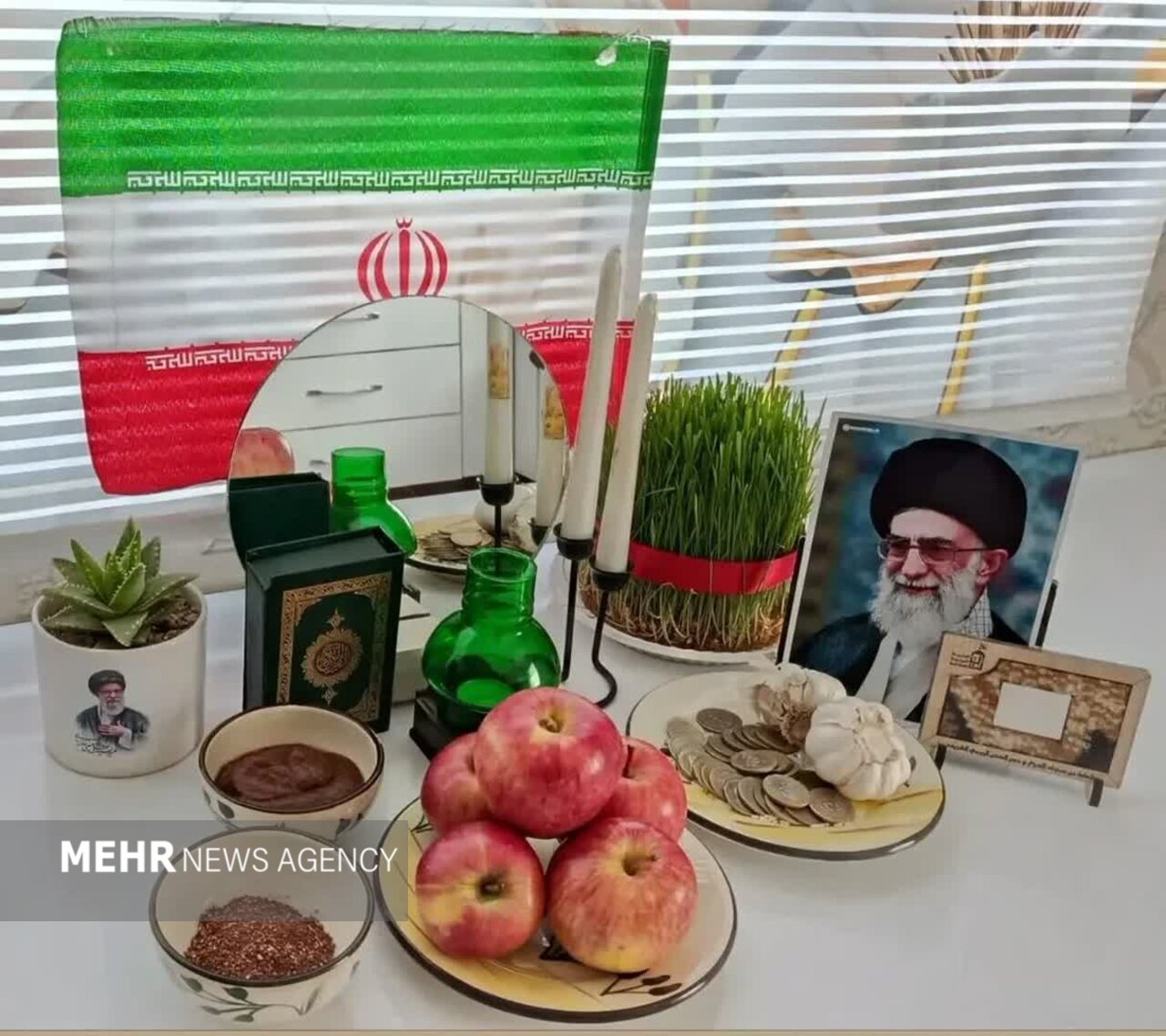 سفرههای هفتسین شهدایی؛ «قابهای ماندگار» به یاد رهبر شهید انقلاب