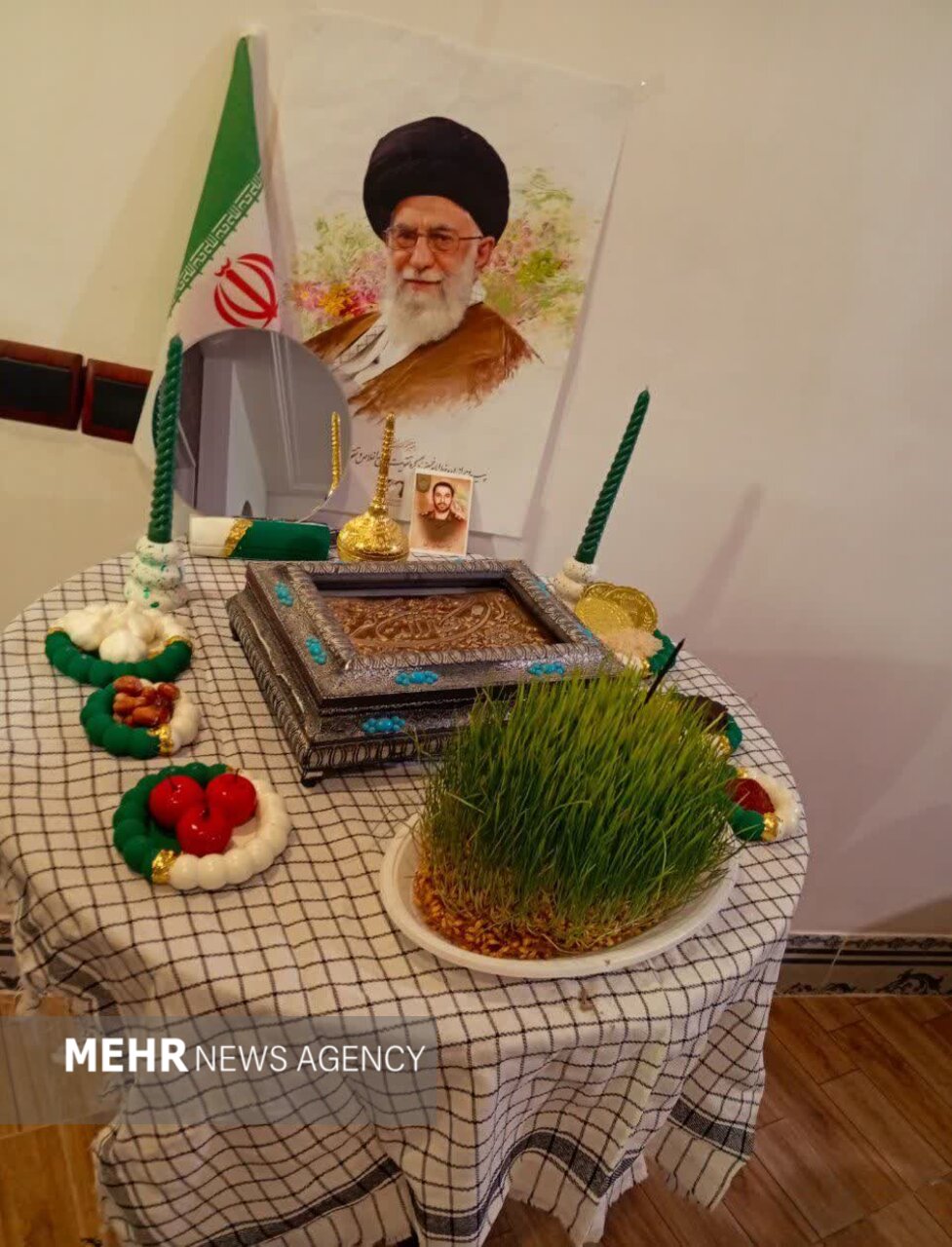 سفرههای هفتسین شهدایی؛ «قابهای ماندگار» به یاد رهبر شهید انقلاب