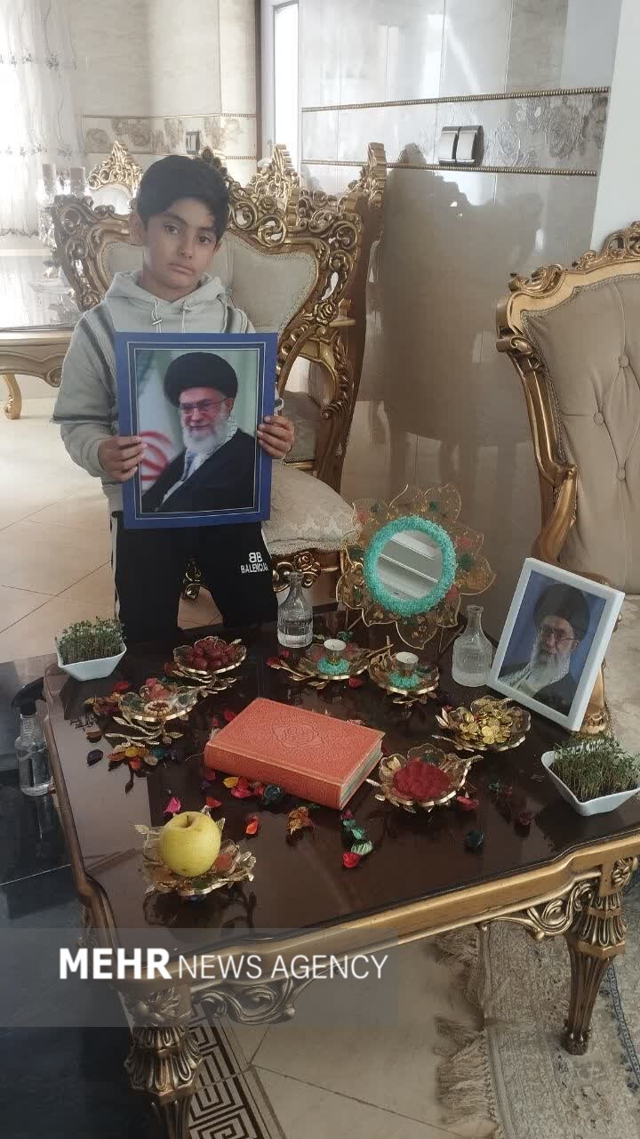 سفره‌های هفت‌سین شهدایی؛ «قاب‌های ماندگار» به یاد رهبر شهید انقلاب
