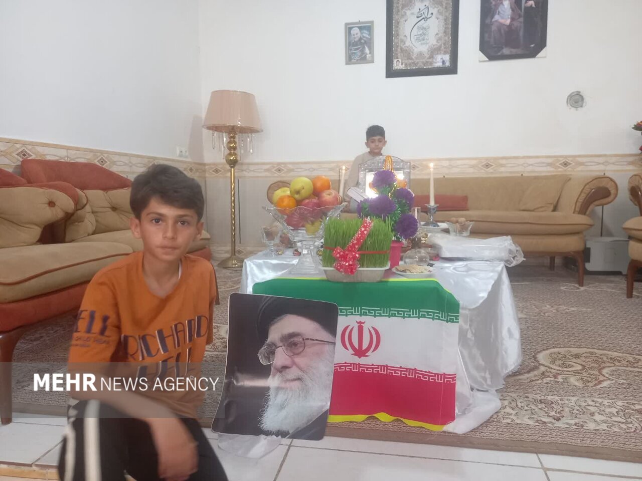 سفره‌های هفت‌سین شهدایی؛ «قاب‌های ماندگار» به یاد رهبر شهید انقلاب
