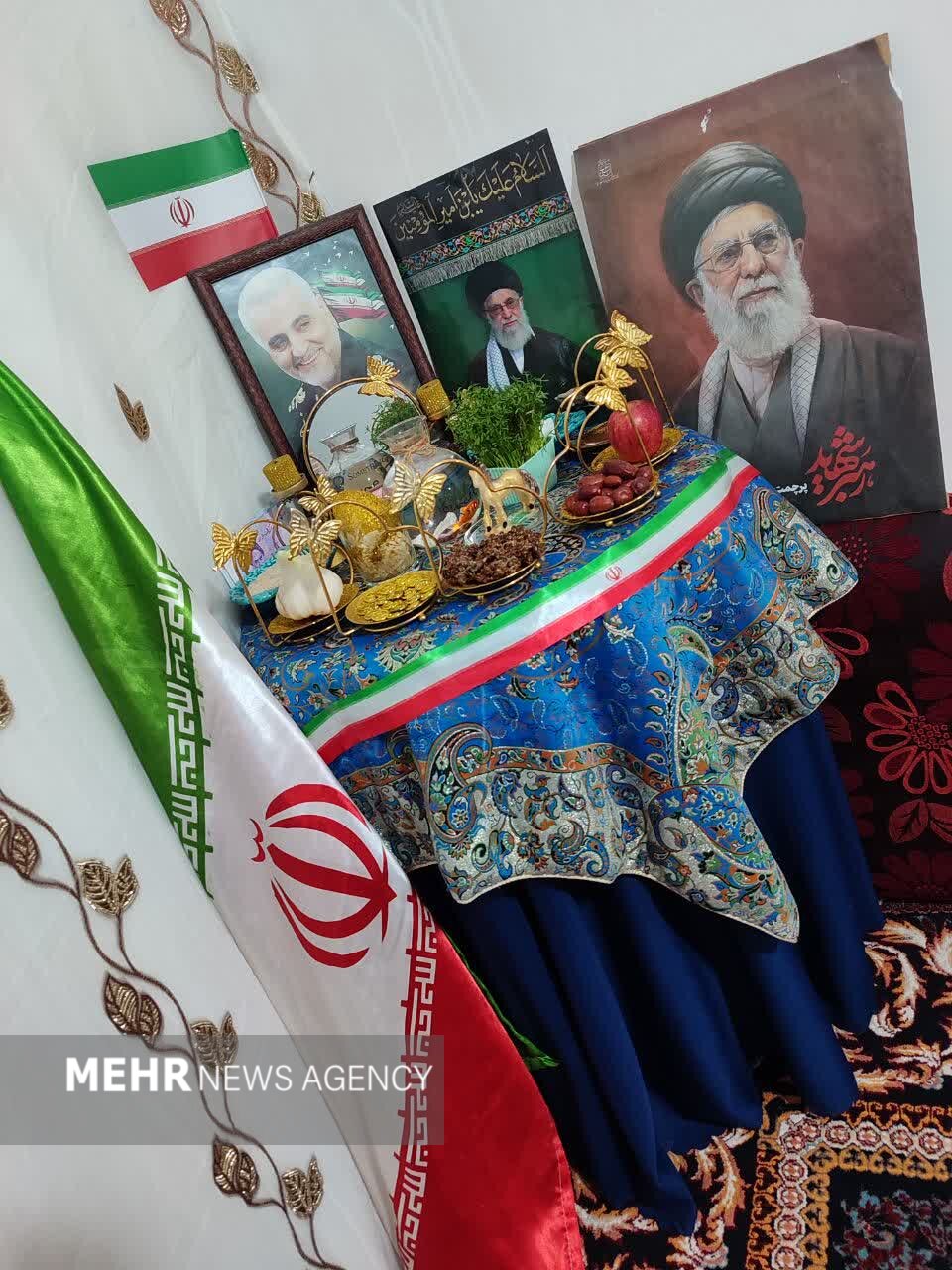 سفرههای هفتسین شهدایی؛ «قابهای ماندگار» به یاد رهبر شهید انقلاب