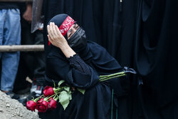 آیین تشییع باشکوه «شهید دوستمحمدی» در شهمیرزاد