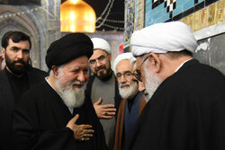 بزرگداشت شهیدان «لاریجانی، خطیب و شیرازی» در حرم رضوی