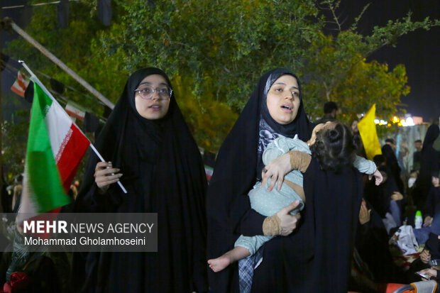 مراسم وداع با شهید «سید محمدرضا موسوی» در بوشهر