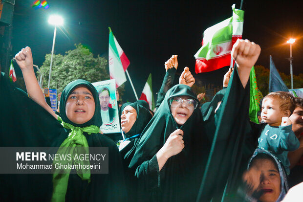 مراسم وداع با شهید «سید محمدرضا موسوی» در بوشهر