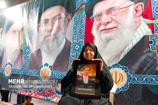 مراسم وداع با شهید «سید محمدرضا موسوی» در بوشهر