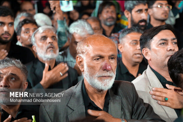 مراسم وداع با شهید «سید محمدرضا موسوی» در بوشهر